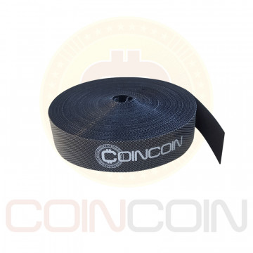 Cinta Velcro 3/4 10 mts Cable Tie 30ft Roll (Black)