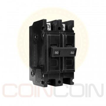 Breakers 2 Poles - Biphasic 2x50 AMP CoinCoin